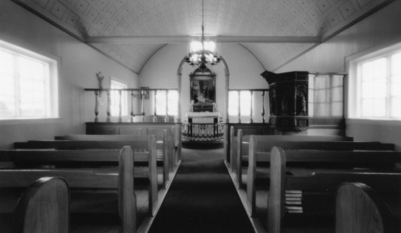 Laufas Church, Interior