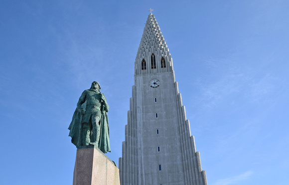 Leif Erickson and Cathedral